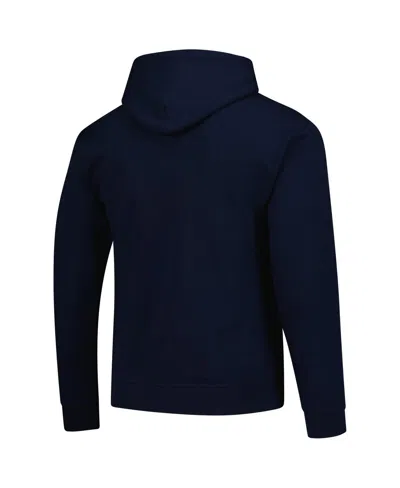 Fanatics Unlabeled Men's Navy Byu Cougars Fleece Pullover Hoodie
