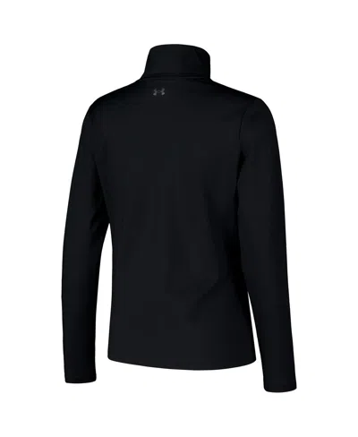 Under Armour Women's Black Cincinnati Bearcats Sweat-wicking Soft Motion Full-zip Jacket In Black