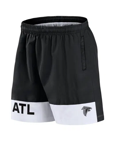 Fanatics Men's Black Atlanta Falcons Elements Shorts In Black