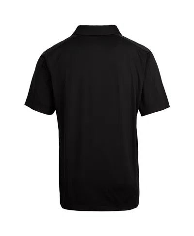Cutter & Buck Men's Black Pittsburgh Steelers Prospect Textured Stretch Polo Shirt In Black
