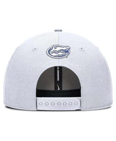 Nike Men's White Florida Gators Rise Practice Adjustable Hat In White