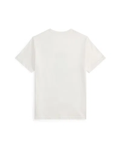 Polo Ralph Lauren Toddler And Little Boys Polo Bear Jersey T-shirt In White