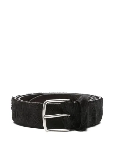 The Row Maxi Classic Belt In Black