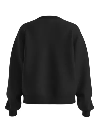 Hugo Boss Logo-print Sweatshirt In Black