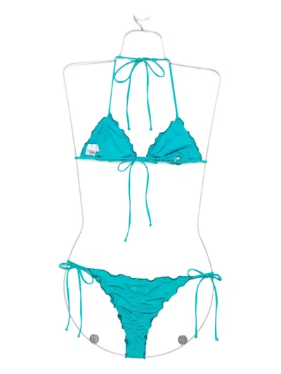 Mc2 Saint Barth Sagittarius Ruffled Triangle Bikini