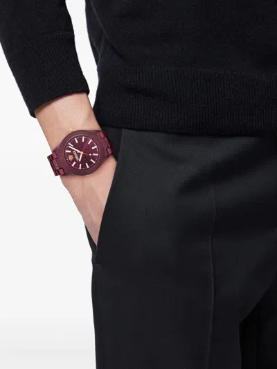 Versace Dome 42mm In Brown