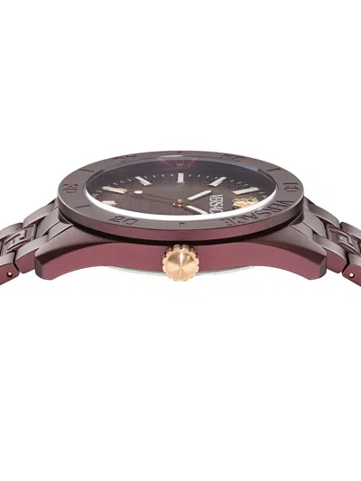 Versace Dome 42mm In Brown