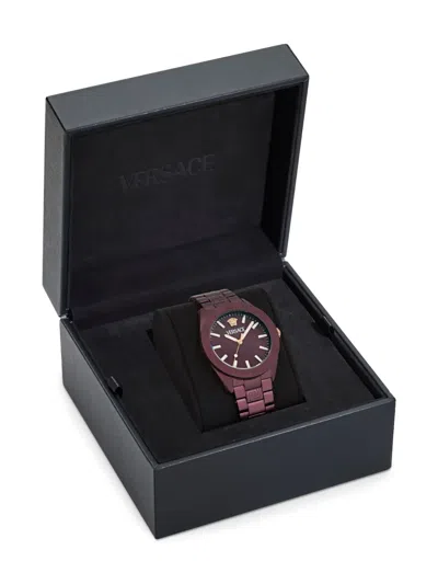 Versace Dome 42mm In Brown