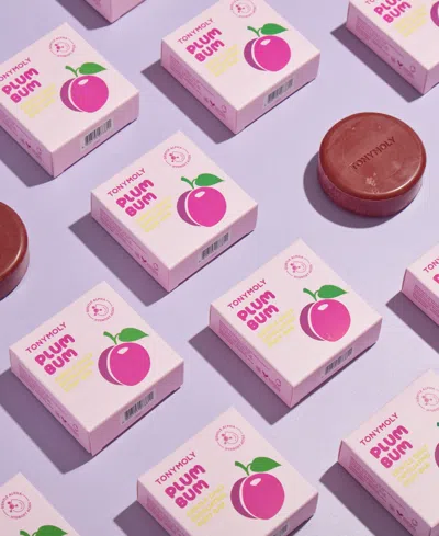 Tonymoly Plum Bum Gentle Daily Exfoliating Body Bar, 100 G