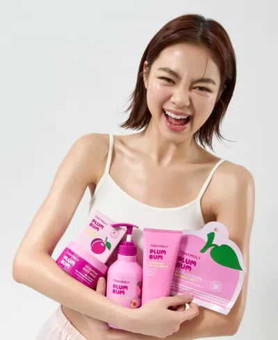 Tonymoly Plum Bum Gentle Daily Exfoliating Body Bar, 100 G