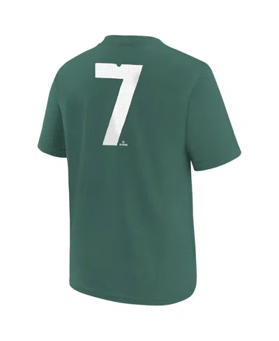 Nike Big Boys And Girls Masataka Yoshida Green Boston Red Sox 2025 City Connect Fuse Name Number T-shirt In Green
