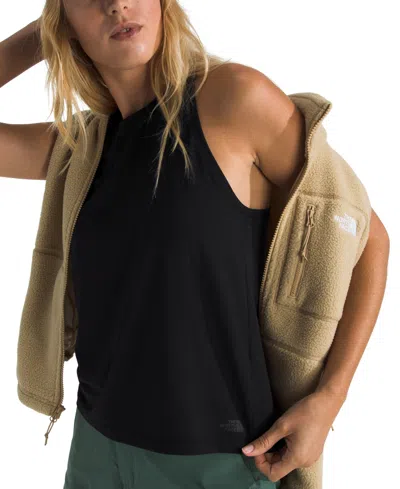 The North Face Women's Dune Sky Racerback Tank Top In Black