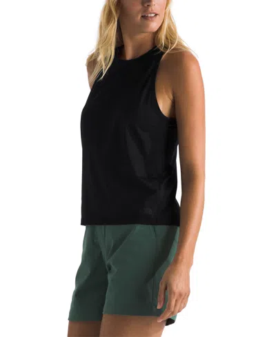 The North Face Women's Dune Sky Racerback Tank Top In Black
