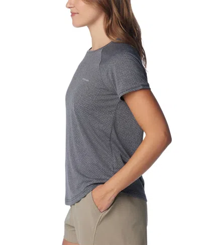 Columbia Women's Bogata Bay Short-sleeve T-shirt Xs-3x In Gray