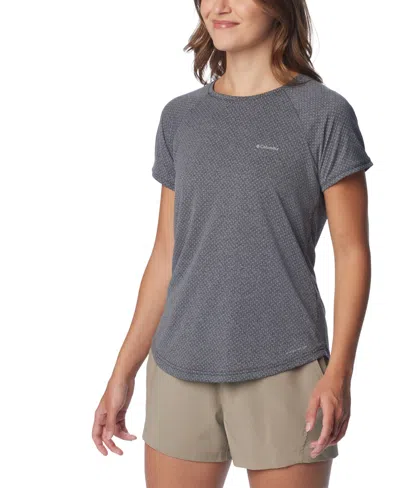 Columbia Women's Bogata Bay Short-sleeve T-shirt Xs-3x In Gray
