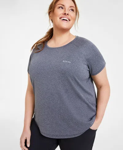 Columbia Women's Bogata Bay Short-sleeve T-shirt Xs-3x In Gray