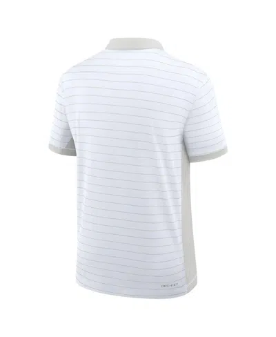 Nike Men's White Arizona Wildcats 2025 Early Season Coaches Sideline Victory Stripe Performance Polo Shir In White
