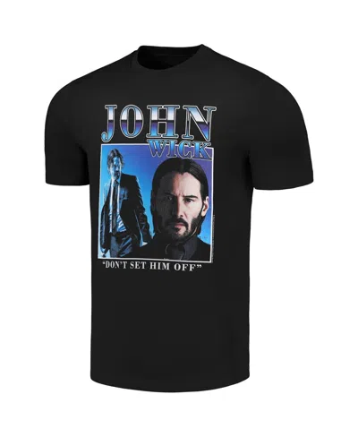 American Classics Men's Black John Wick Graphic T-shirt