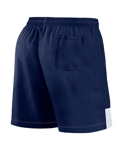 Fanatics Men's Navy Houston Texans Elements Shorts In Blue
