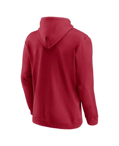 Fanatics Men's Cardinal Mit Engineers Fleece Pullover Hoodie In Red