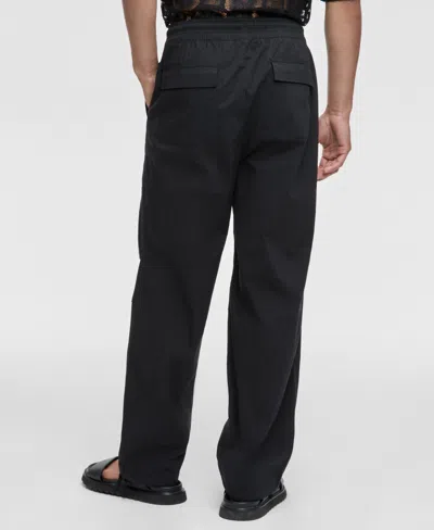 Mode Of One Men's Regular-fit Stretch Ripstop Parachute Pants, Exclusively At Macy's In Black