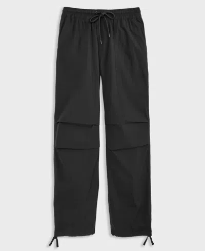Mode Of One Men's Regular-fit Stretch Ripstop Parachute Pants, Exclusively At Macy's In Black