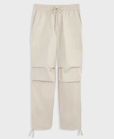 Mode Of One Men's Regular-fit Stretch Ripstop Parachute Pants, Exclusively At Macy's In Black