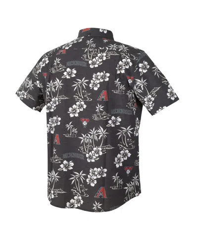 Reyn Spooner Men'sâ Black Arizona Diamondbacks Kekai Performance Button-up Shirt In Black