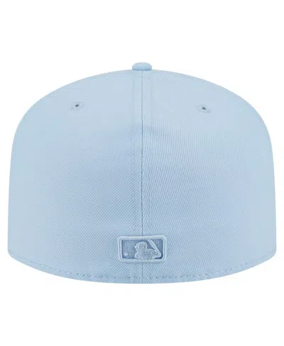New Era Men's Light Blue Miami Marlins Color Pack A-frame 59fifty Fitted Hat