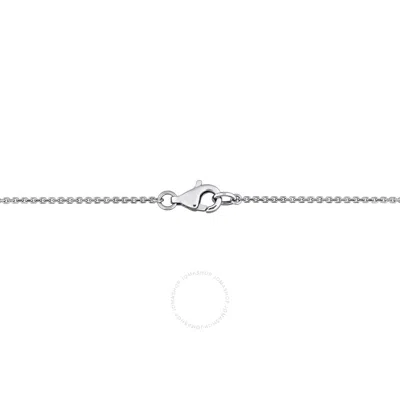 Created Forever 3 1/4ct Tw Lab-grown Diamond Flower Pendant With Chain In 14k White Gold - 17 In