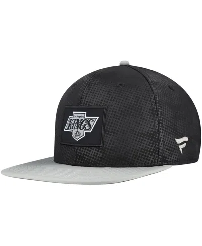 Fanatics Men's Black Los Angeles Kings Authentic Pro Rink Snapback Hat