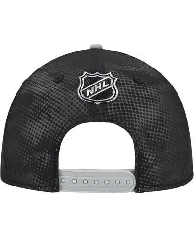 Fanatics Men's Black Los Angeles Kings Authentic Pro Rink Snapback Hat