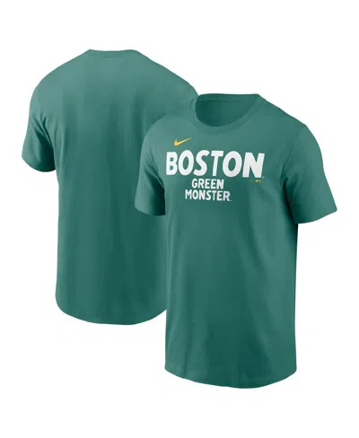 Nike Men's Green Boston Red Sox 2025 City Connect Wordmark T-shirt In Green