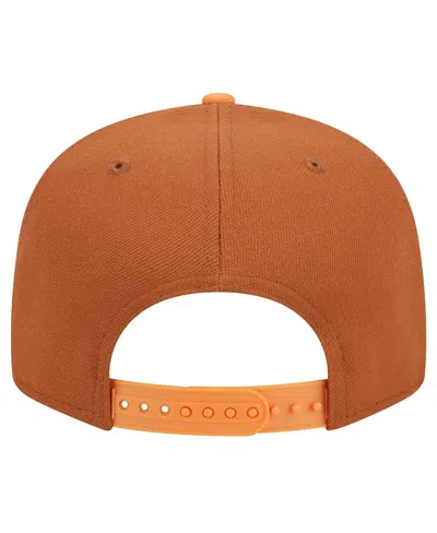 New Era Men's Brown Athletics Spring Color Two-tone 9fifty Snapback Hat