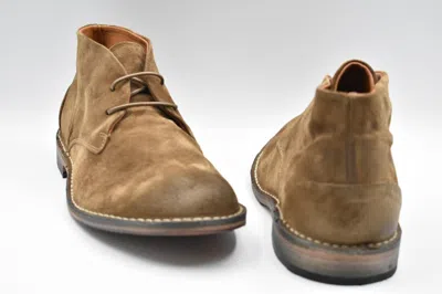 Ernesto Dolani Low-cut Cognac Suede Shoes With Refined Silhouette In Brown