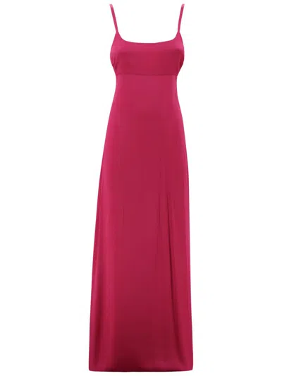 Max Mara Dede Womens Crepe Long Dress