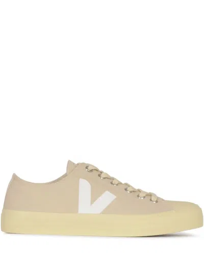 Veja Canvas Wata Ii Sneakers In Gold