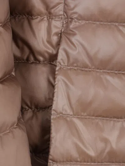 Herno Quilted Beige Down Jacket