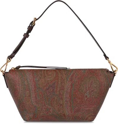 Etro Paisley Jacquard Mini Shoulder Bag In Multi