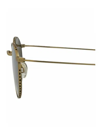 Maui Jim Round-frame Titanium Sunglasses