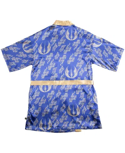 Heroes & Villains Women's 2-piece Blue Star Wars Jedi Robe Shorts And Pajama Set