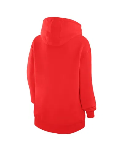 G-iii 4her By Carl Banks Women'sâ Red Florida Panthers City Graphic Fleece Pullover Hoodie