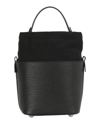 Maison Margiela Small 5ac Bucket In Leather And Fabric