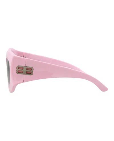 Balenciaga Cat Eye-frame Bio Injection Sunglasses In Pink