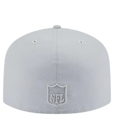 New Era Men's Gray Miami Dolphins Color Pack A-frame 59fifty Fitted Hat