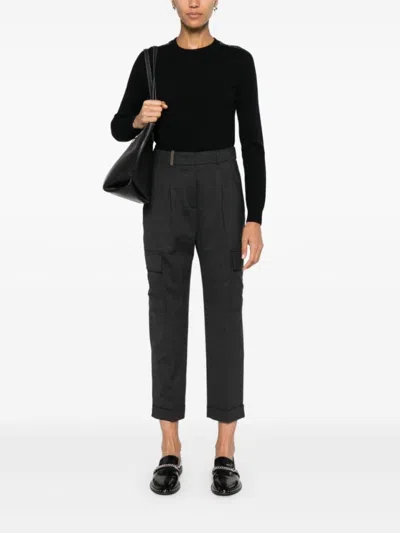 Peserico Soft Wool Blend Tricot Sweater