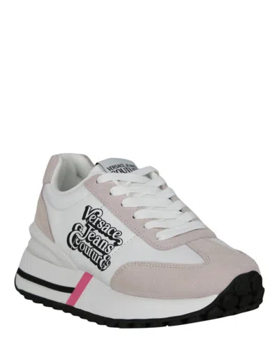 Versace Jeans Couture New Spike Low-top Sneakers In Pink