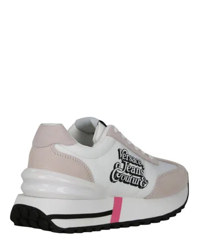 Versace Jeans Couture New Spike Low-top Sneakers In Pink