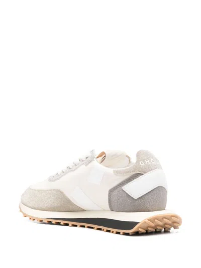 Ghoud Elevated Beige Sneakers With Textured Design