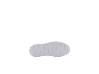 Armani Exchange White Leather Sneakers With Rubber Sole
